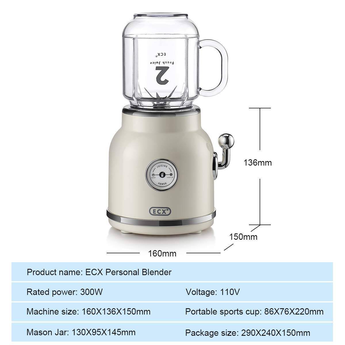 Personal Blender Maker For Shakes & Smoothies
